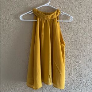 Yellow High Neck Tank